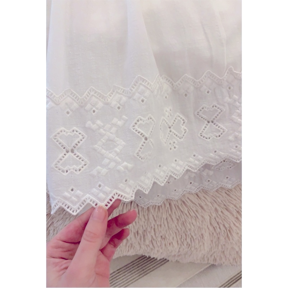 Rebecca Taylor white midi dress - Picture 9 of 9
